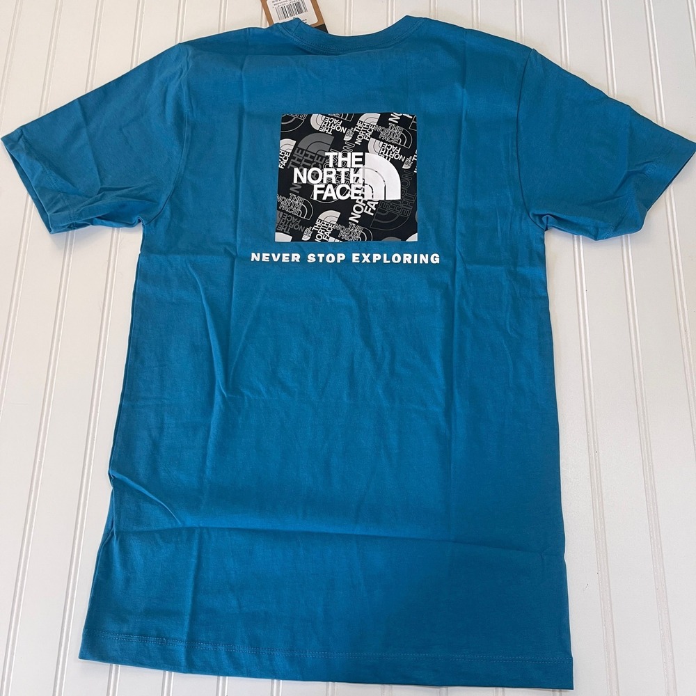 NWT THE NORTH FACE EVOLUTION BOX TOSS FILL SHORT SLEEVE T SHIRT MENS XS - Picture 4 of 4